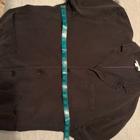 JAMES PERSE Men’s Relaxed Cotton Blazer Charcoal Size 2 Medium - Picture 5 of 5